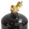 Forney Acetylene "Mc" Size Cylinder, 10 Cubic Feet, Empty 86228 - alternate 3
